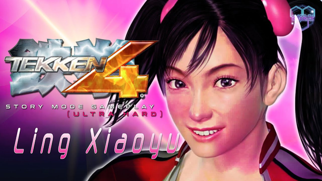 [Tekken 4 (PS2)] LING XIAOYU Story Mode Gameplay (Ultra Hard)