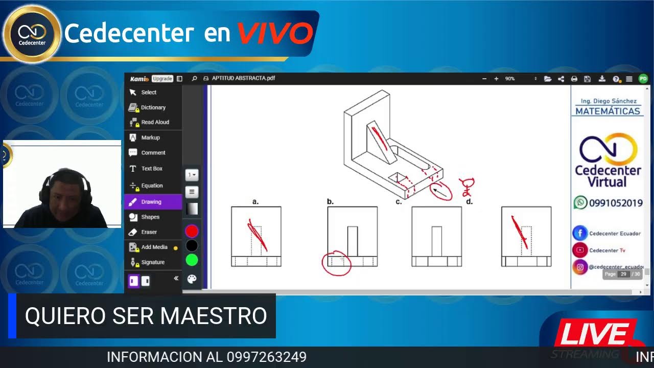 EN VIVO 🔴  TEST RAZONAMIENTO ABSTRACTO QSM8