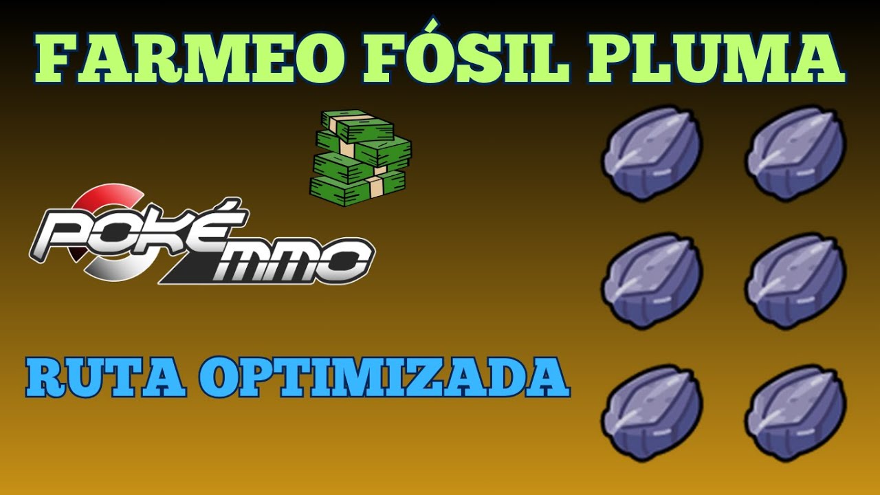 🚀 ¡ESTRATEGIA SECRETA REVELADA! 💎 Farmea Fósil Pluma RÁPIDO en PokeMMO + Sorteo 500K 💰