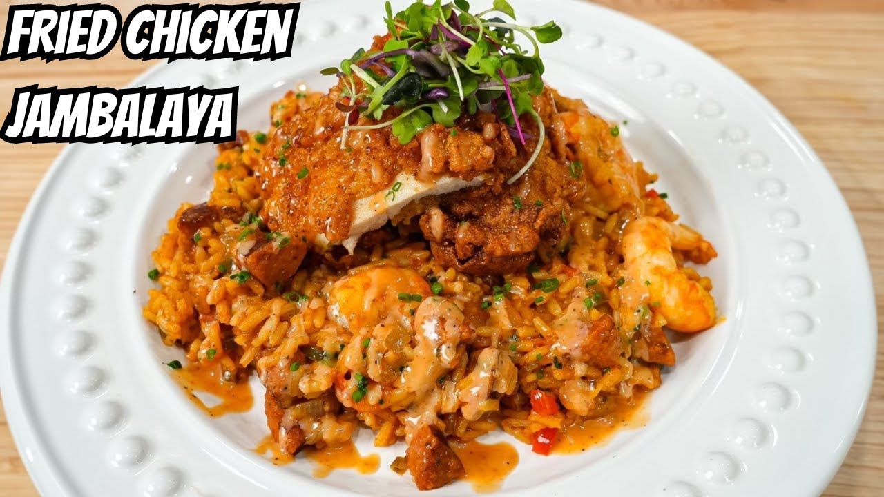Flavor-Packed Fried Chicken Jambalaya: A Must-Try Dish!