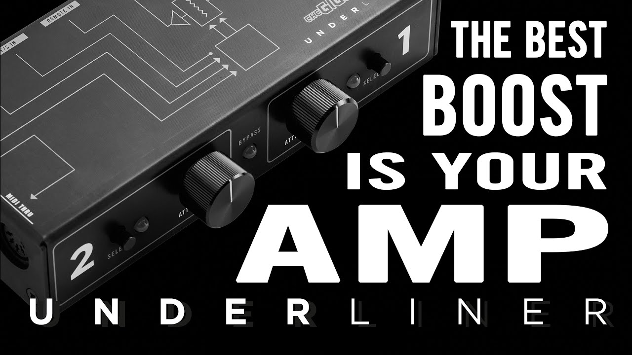 Getting MORE from your guitar amplifier with TheGigRig UnderLiner