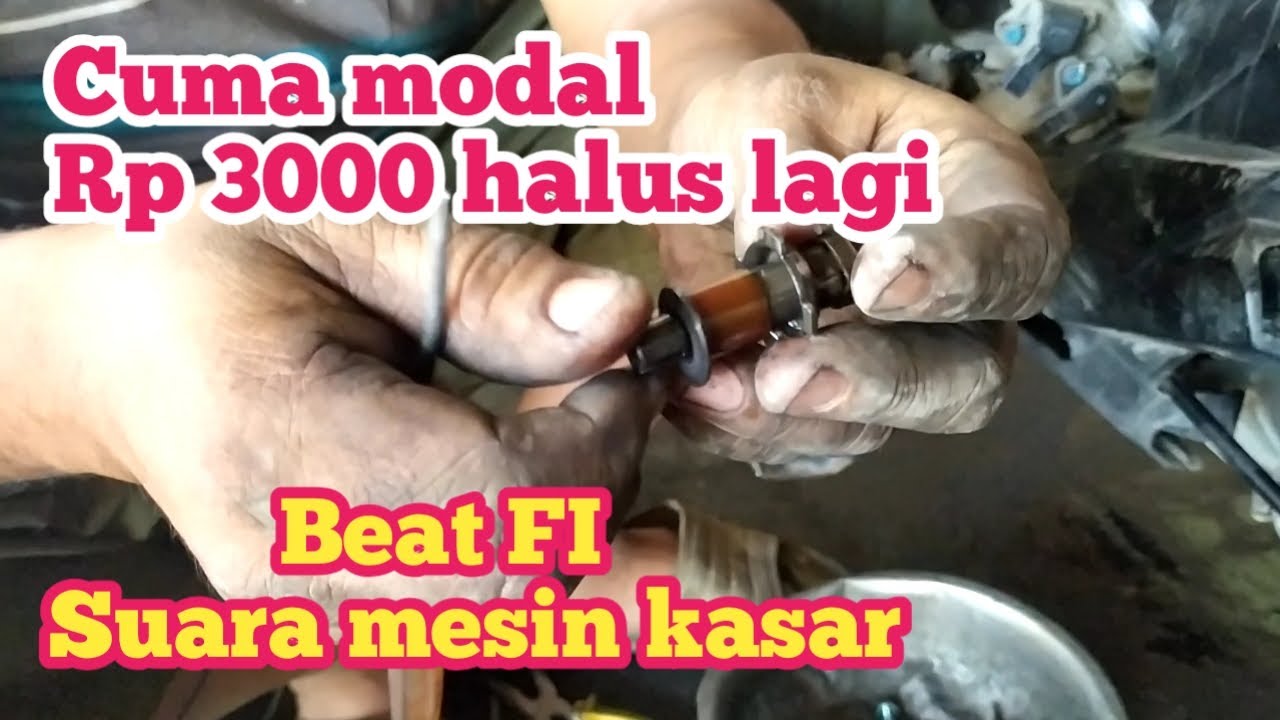 BEAT FI SUARA MESIN KASAR CUMA MODAL RP 3000 HALUS LAGI