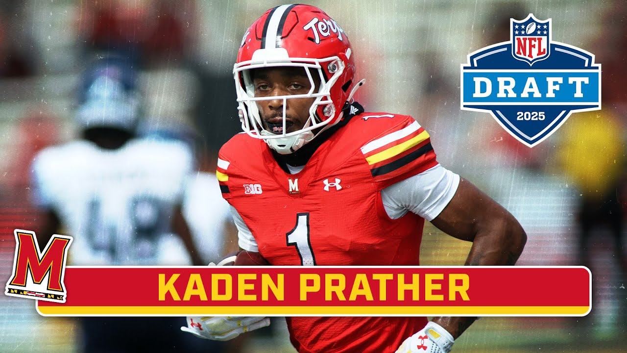 NFL DRAFT HIGHLIGHTS: WR Kaden Prather | Maryland Football