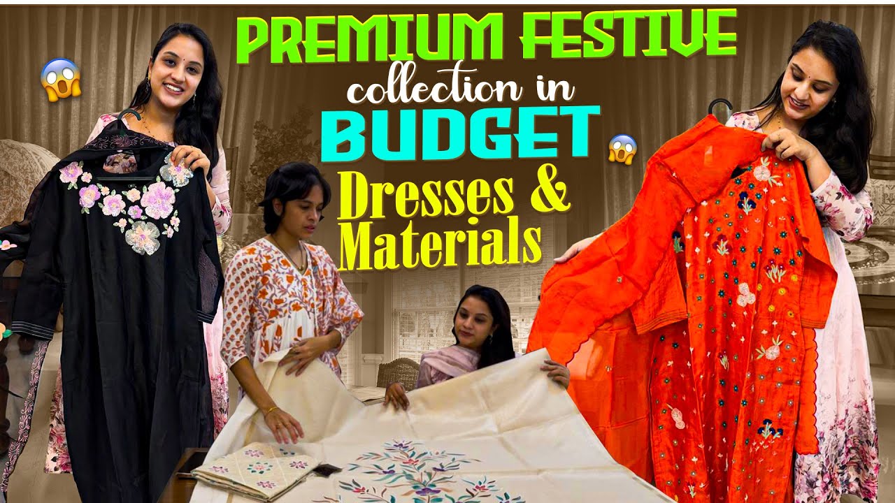 Dresses & Materials | Premium Festive Collection | Ethnic Signatures, Miyapur | Hyderabad Shopping