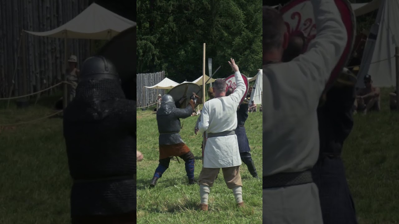Epic 1-on-1 Combat at Utgard 2024 #medievalbattle #knightfight  #shorts