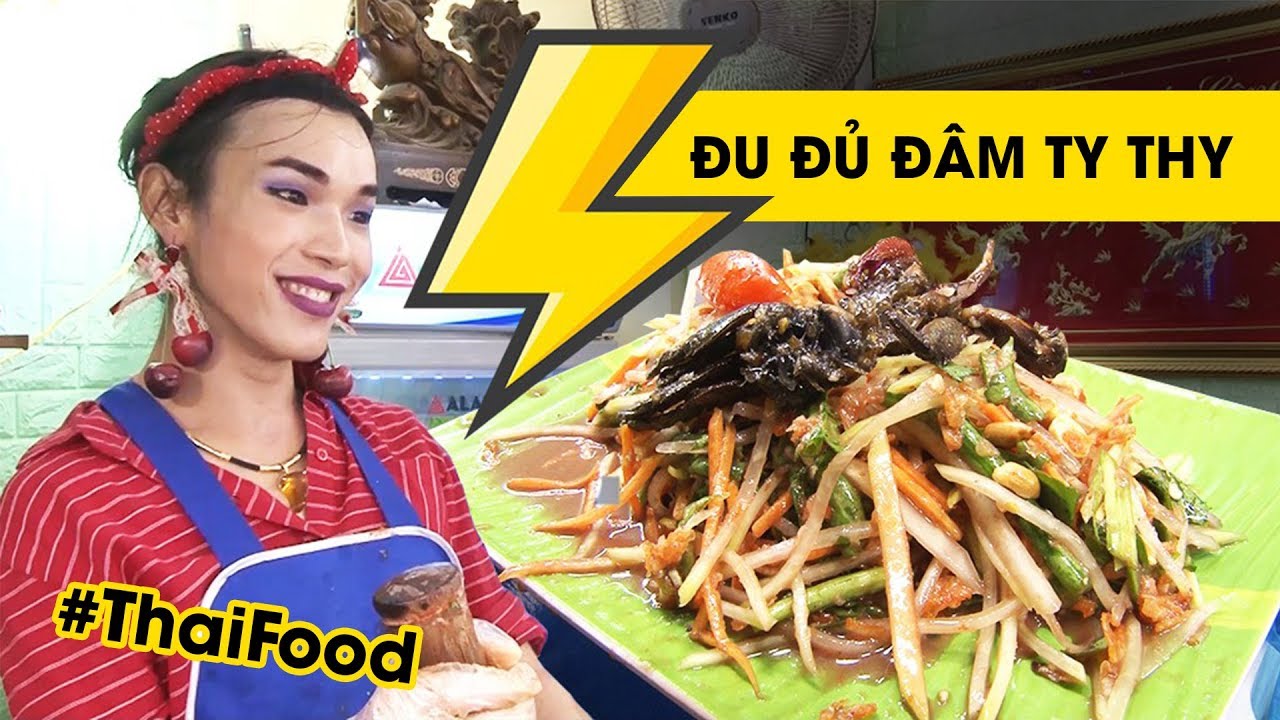 Gỏi đu đủ đ&acirc;m Th&aacute;i Lan của c&ocirc; chủ Ty Thy - ng&agrave;y cao điểm b&aacute;n gần 1 tạ đu đủ