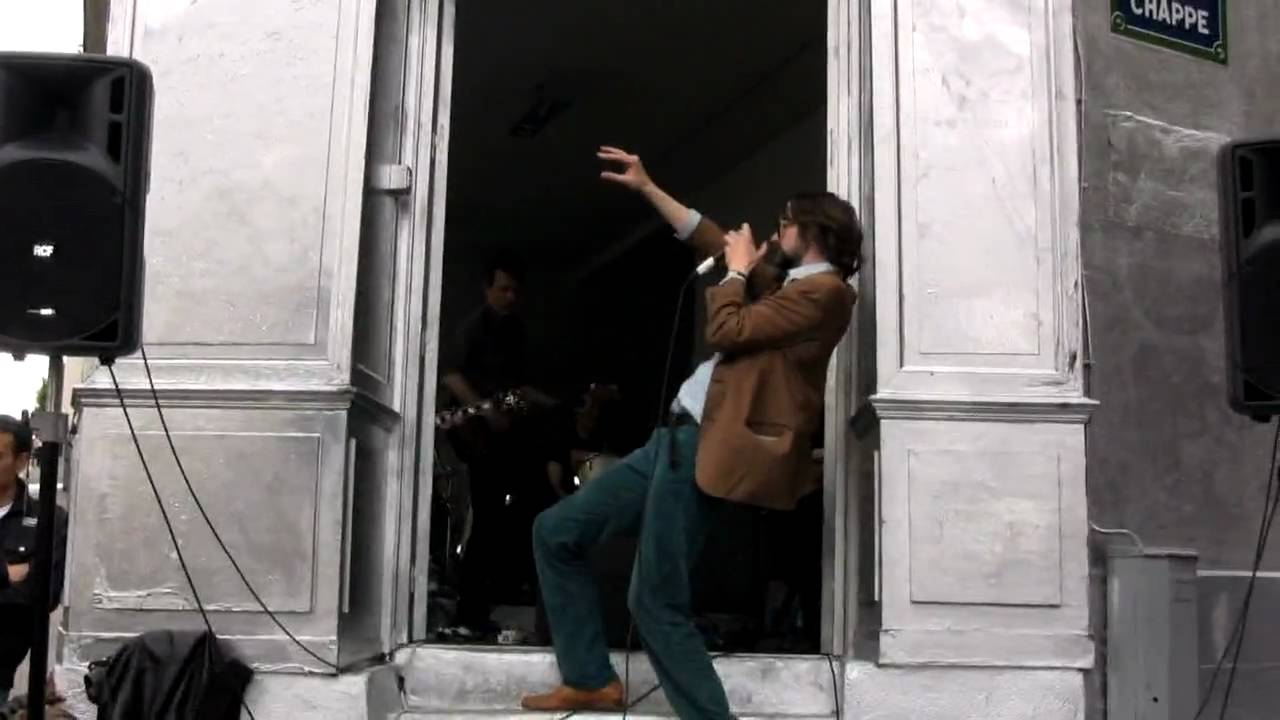Jarvis Cocker Leftovers Live at Galerie Chappe