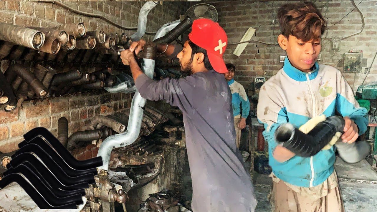 Radiator Hose Manufacturing Process || How Radiator Hose Pipe Are Manufacture in Local Factory