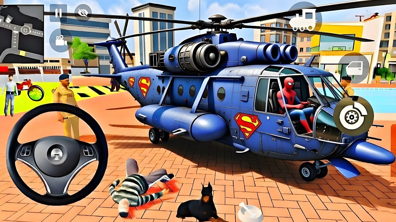 🤑Indian Thift Auto Simulator🤩Indian Showroom Purchase😯Modified Lexriy New Police DumperAnd Bike🥳Game