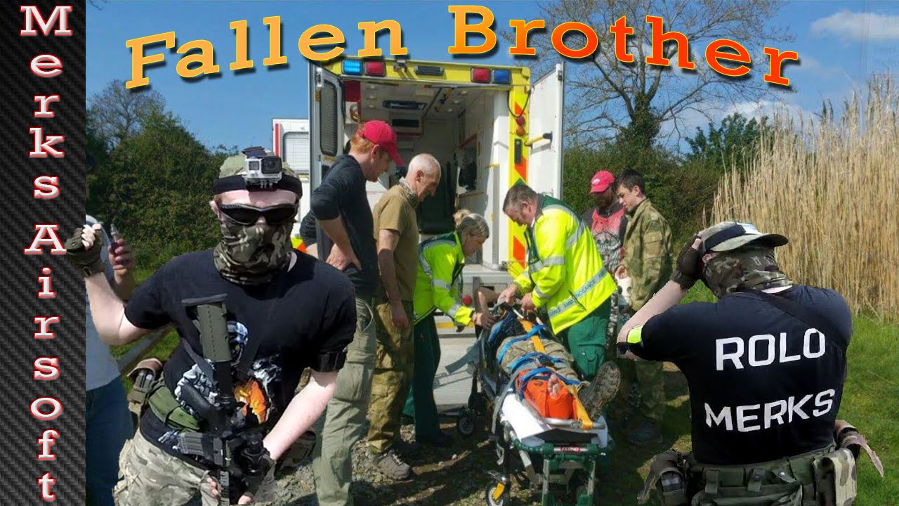 Merk Down! | Airsoft Injury | We go visit ROLO in hospital | Merks Airsoft Channel