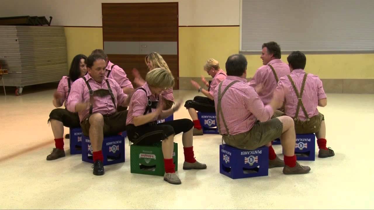 Bierkistenplattler - Schuhplattler Baumgarten