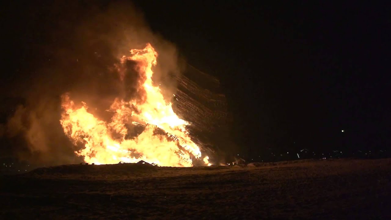 Vreugdevuur Scheveningen 2015 Visualz.tv rawfootage