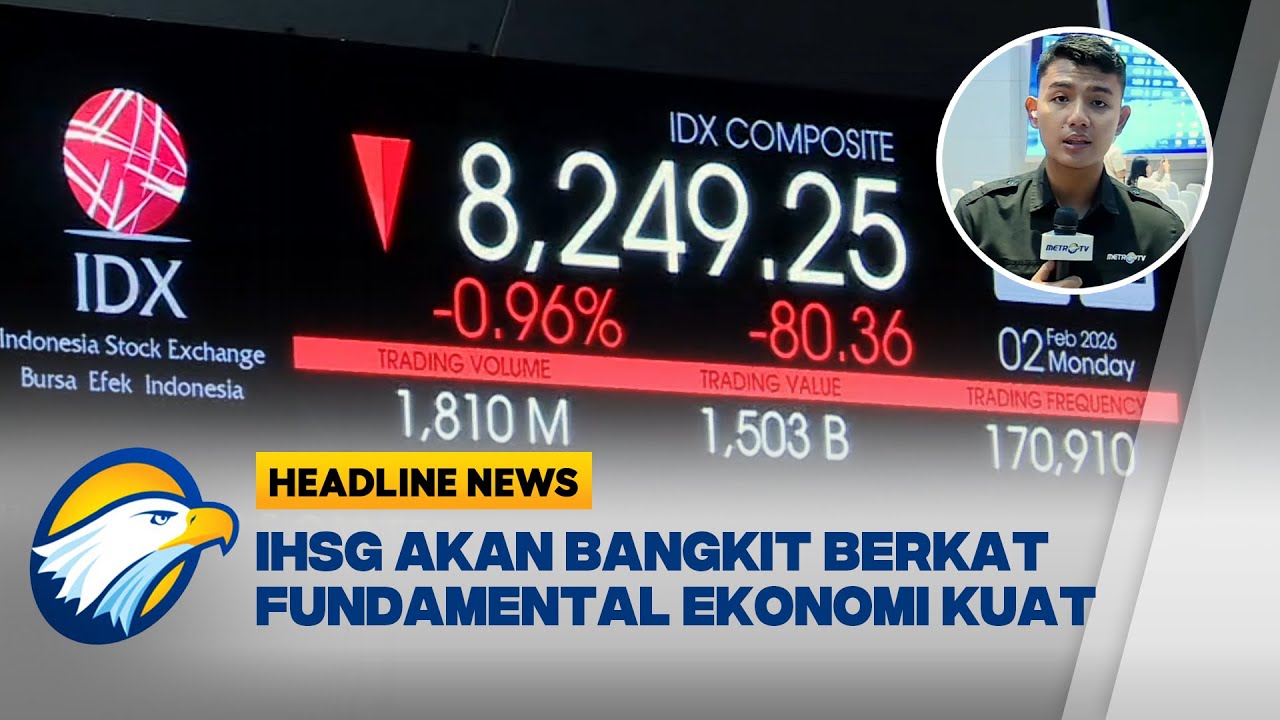 [HEADLINE NEWS, 2/02] Update IHSG Langsung Dari Bursa Efek Indonesia