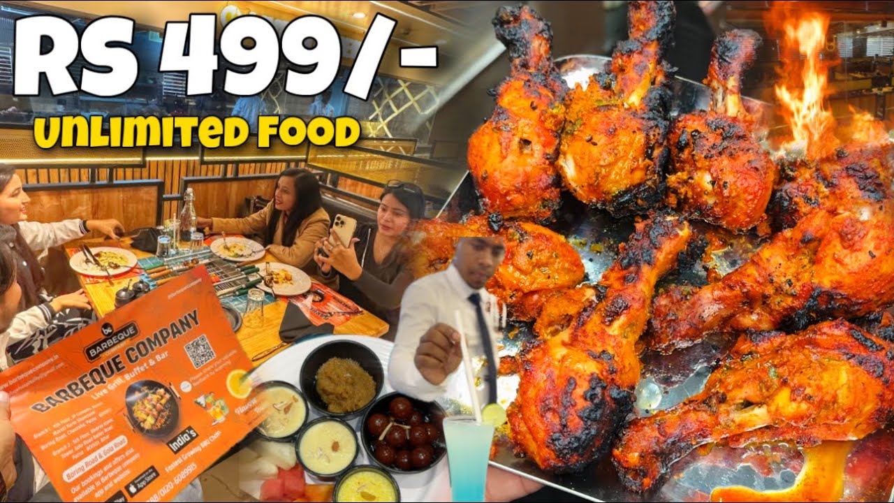 Unlimited Prawn,Mutton,Chicken सब मिलेगा|| दुबई वाला The Barbeque Company अब Gola Road पटना में भी 😋