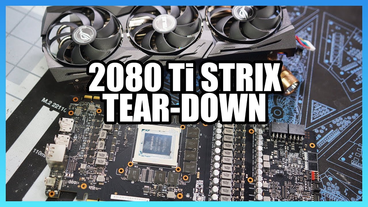 ASUS RTX 2080 Ti ROG Strix Tear-Down & Custom PCB