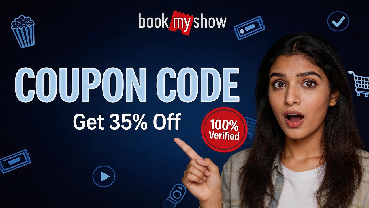 ✅ BookMyShow Coupon Code 🔥 QUICK, Get FREE F&B Vouchers (2026)