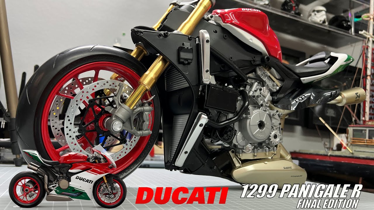 Build the Pocher Ducati 1299 Panigale R Final Edition 1:4 Scale Motorcycle - Part 7