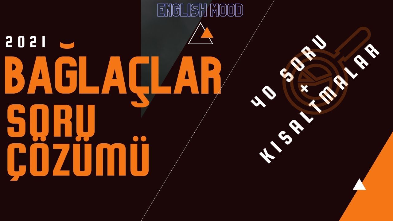 Bağla&ccedil;lar Soru &Ccedil;&ouml;z&uuml;m + Kısaltmalar ( Yds Y&ouml;kdil Yksdil)🎯