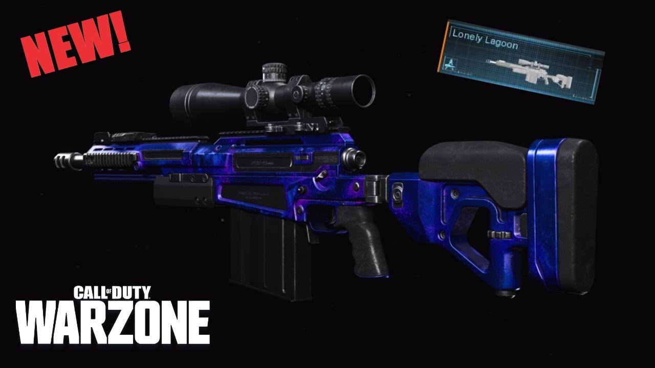 UNLOCKING THE 'LONELY LAGOON' AX-50 BLUEPRINT (Call of Duty: Warzone)