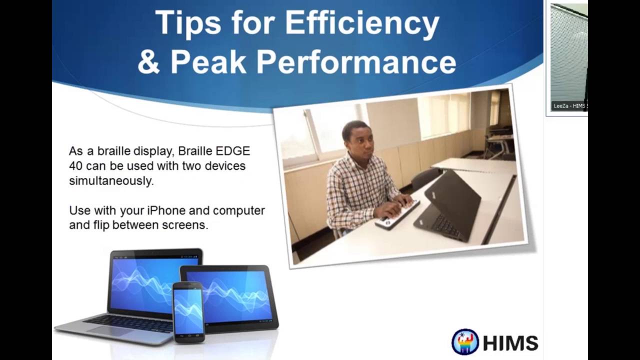 Braille EDGE: New Features and Tips for “Power Users”