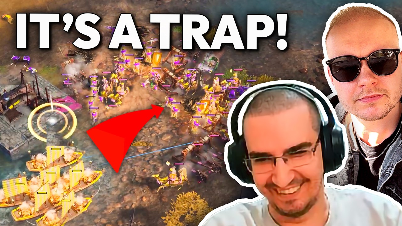 Beasty & Core Go For a WILD Wonder Defence Strat in AOE4...