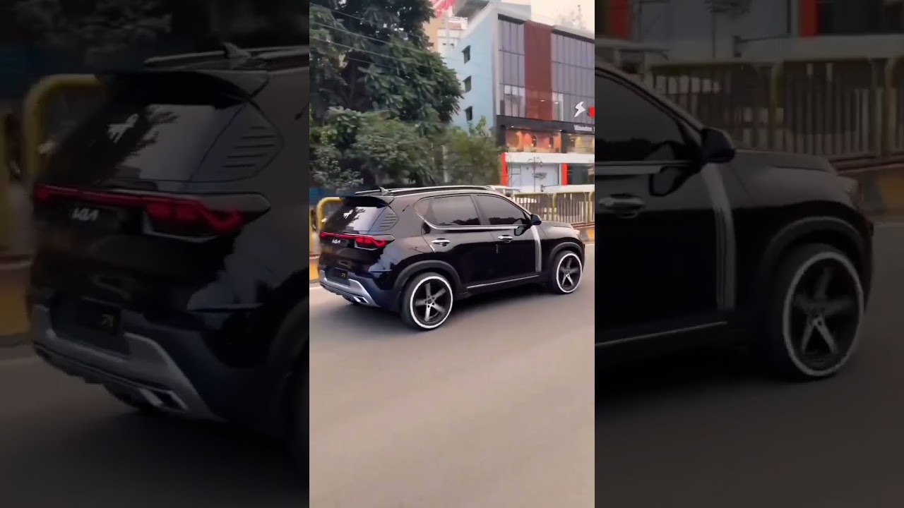 // Fully Black Z Modified Kia Sonet #short #viral #kiasonet #trendingshorts By @Drcarreviews //