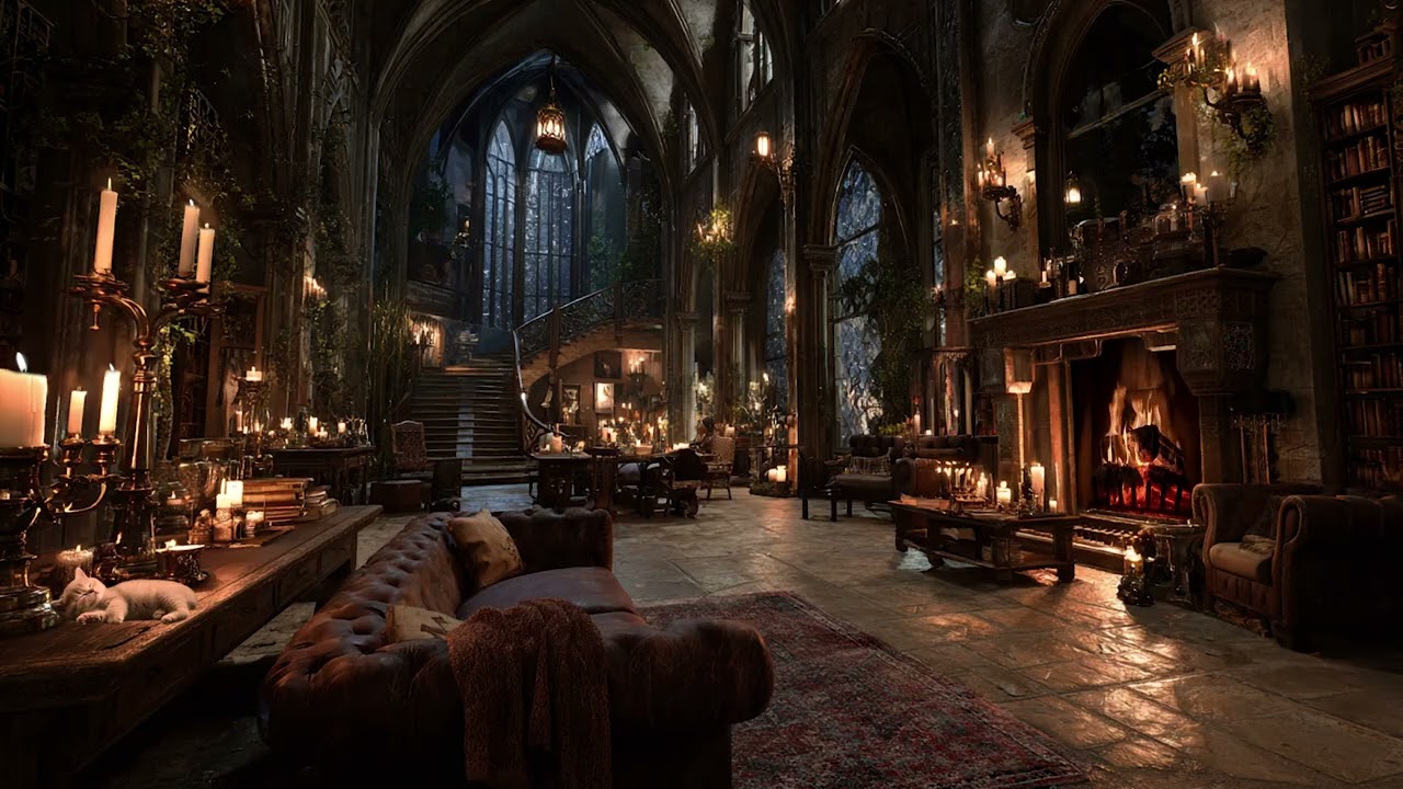 Historic Castle Rain & Thunder Sounds – Relaxing Ambience for Deep Sleep & Focus