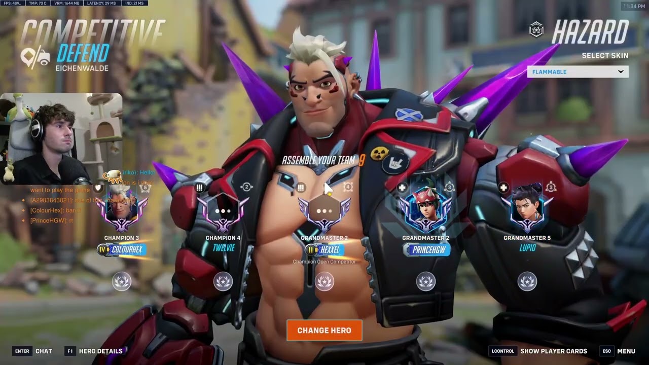 Безумная опасность в Колорхексе &mdash; 36 убийств! [Топ-500 20 сезона Overwatch 2]