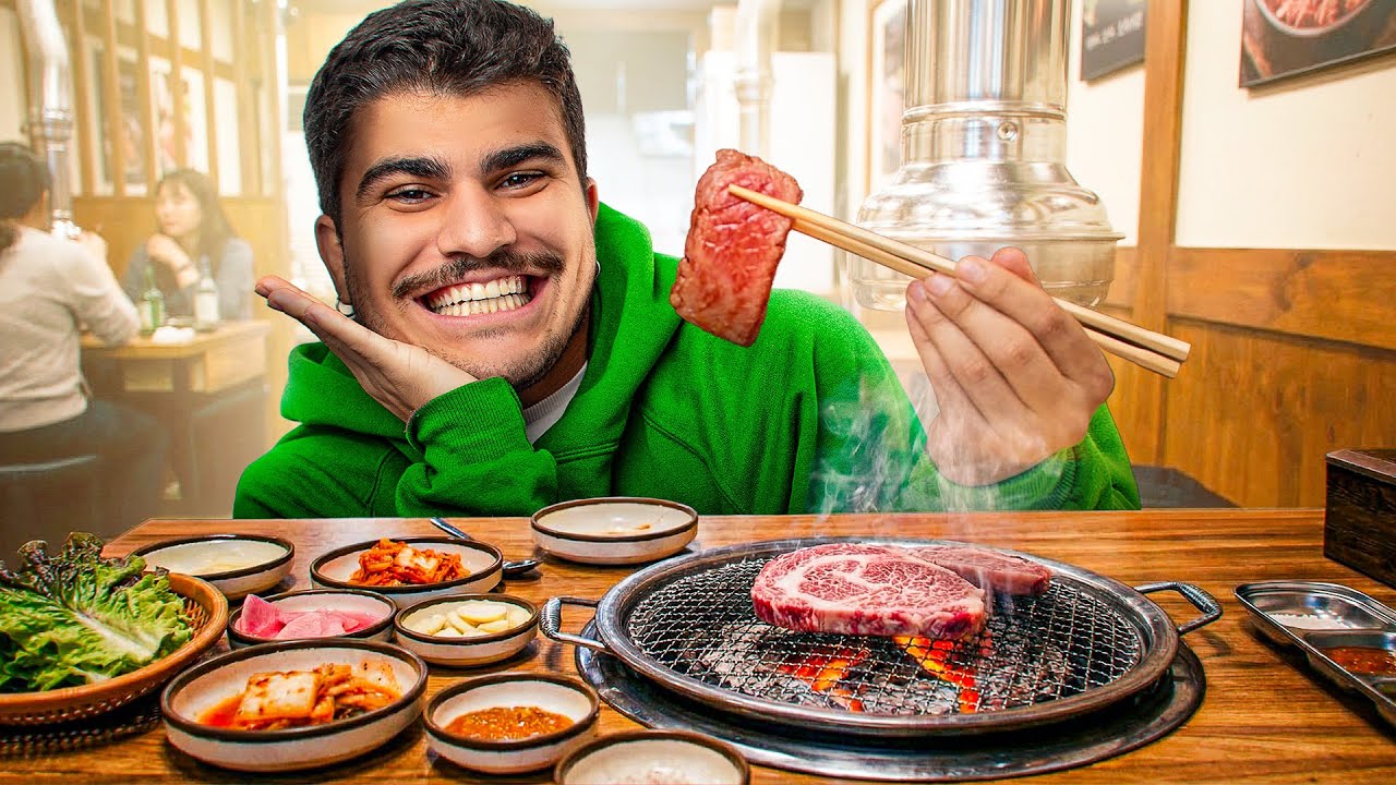 COMENDO MUITO WAGYU NESSA CHURRASCARIA COREANA