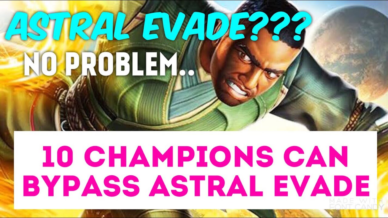 MCOC - How to defeat Mordo - 10 - Champions can bypass Astral Evade