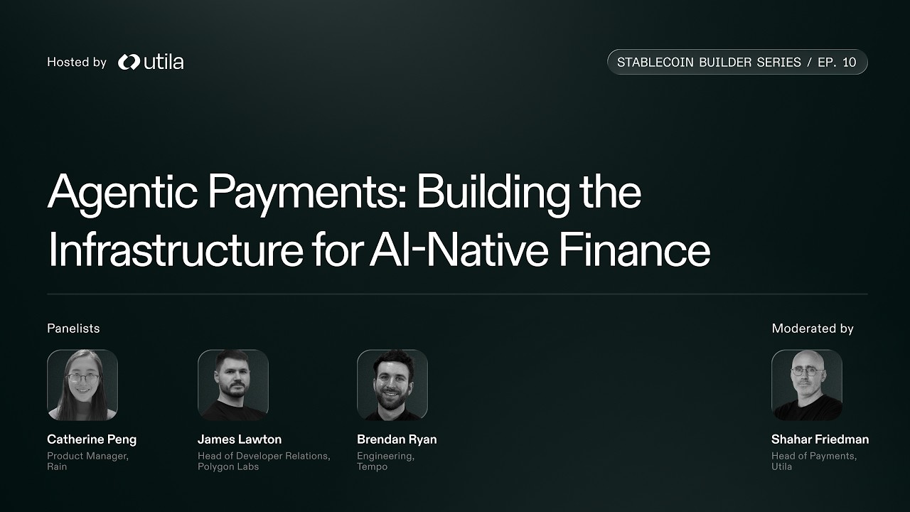 Agentic Payments: Building the Infrastructure for AI Native Finance