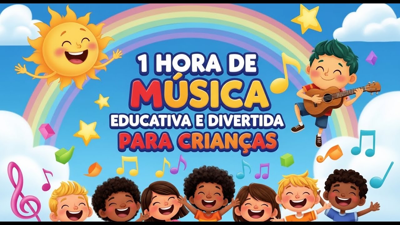 1H DE MUSICA INFANTIL EDUCATIVA E DIVERTIDA - V4