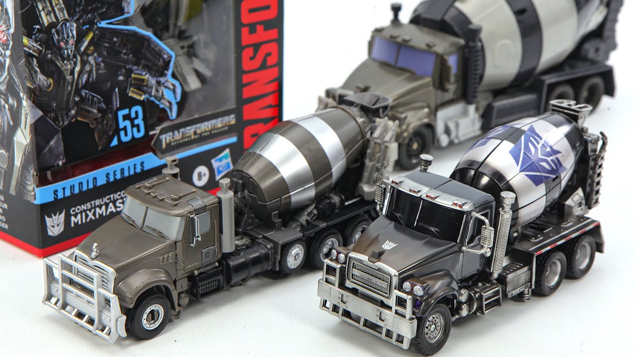 Transformers Movie 2 ROTF Studio Series SS-53 Constructicon MIXMASTER Truck car Robot Toys
