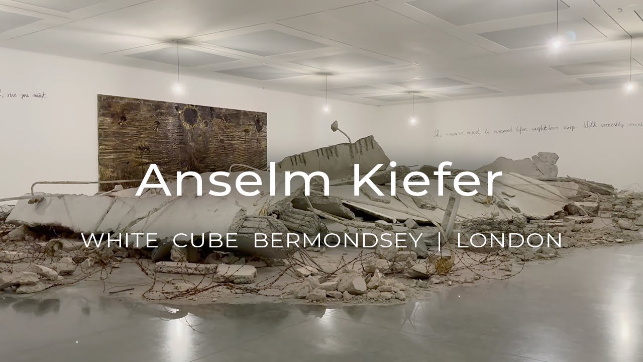 Anselm Kiefer's Finnegans Wake Exhibition at the White Cube Gallery in Bermondsey, London