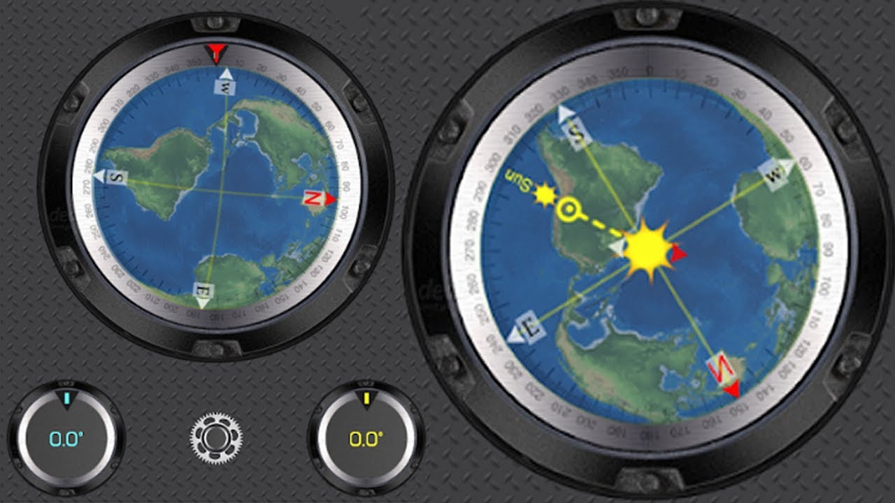 Compass For All Phones   With or without magnetic sensor