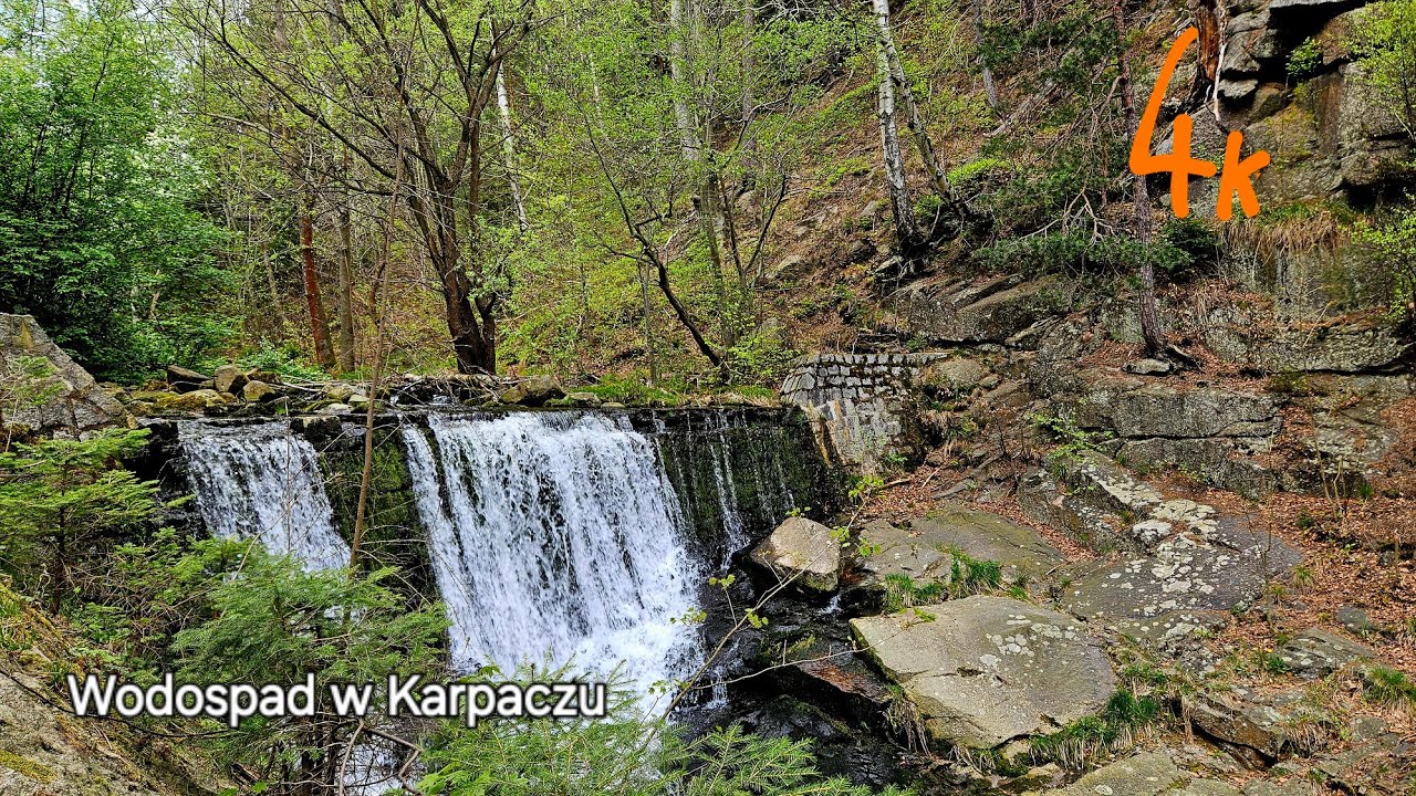 4K Wodospad w Karpaczu, 14.04.2024
