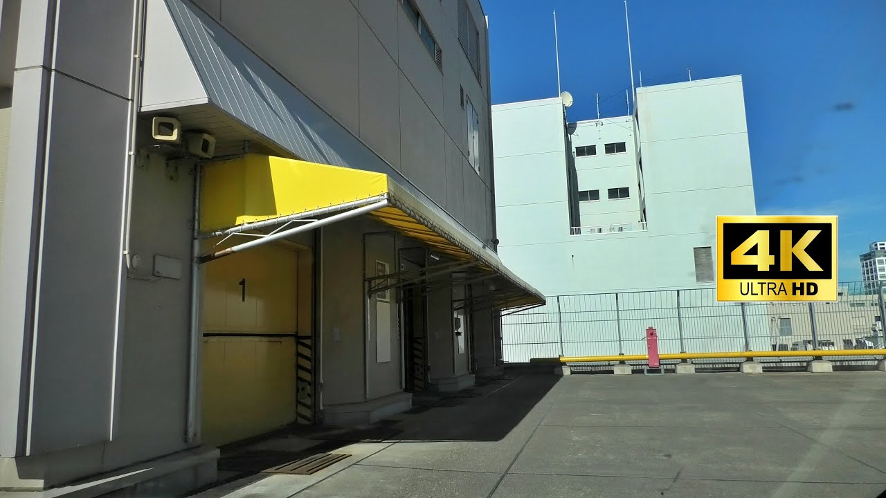 札幌一銀ビル三越駐車場（自走式エレベーター）：屋上～出口（降）[ #札幌市 4K/30fps 車載動画 2020] Sapporo parking car Elevator,Japan