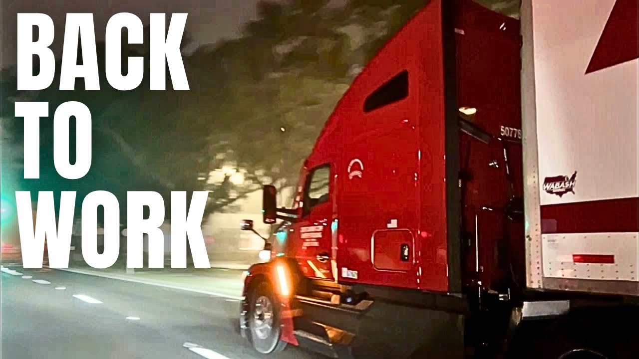 Starting My Day as an OTR Truck Driver | Pre-Trip & Hitting the Road