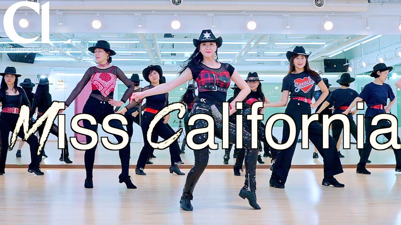 [수요직장인] Miss California Linedance | 미쓰 캘리포니아 라인댄스 | 초중급라인댄스 | 챔프라인댄스 | 선릉역7번출구 010 8833 4921