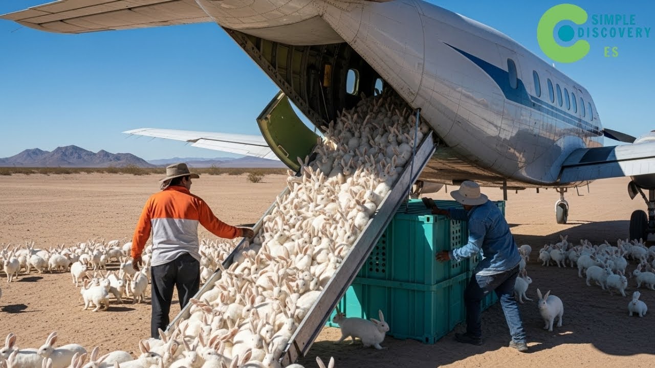 China LIBERÓ UN MILLÓN DE CONEJOS EN EL DESIERTO — Lo que pasó después SORPRENDIÓ AL MUNDO