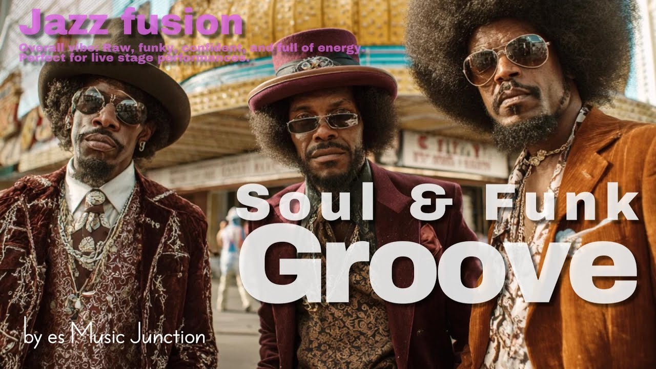 [Playlist]Smooth Funk & Soul | Golden Age Old School Grooves | Groovy jazz mix