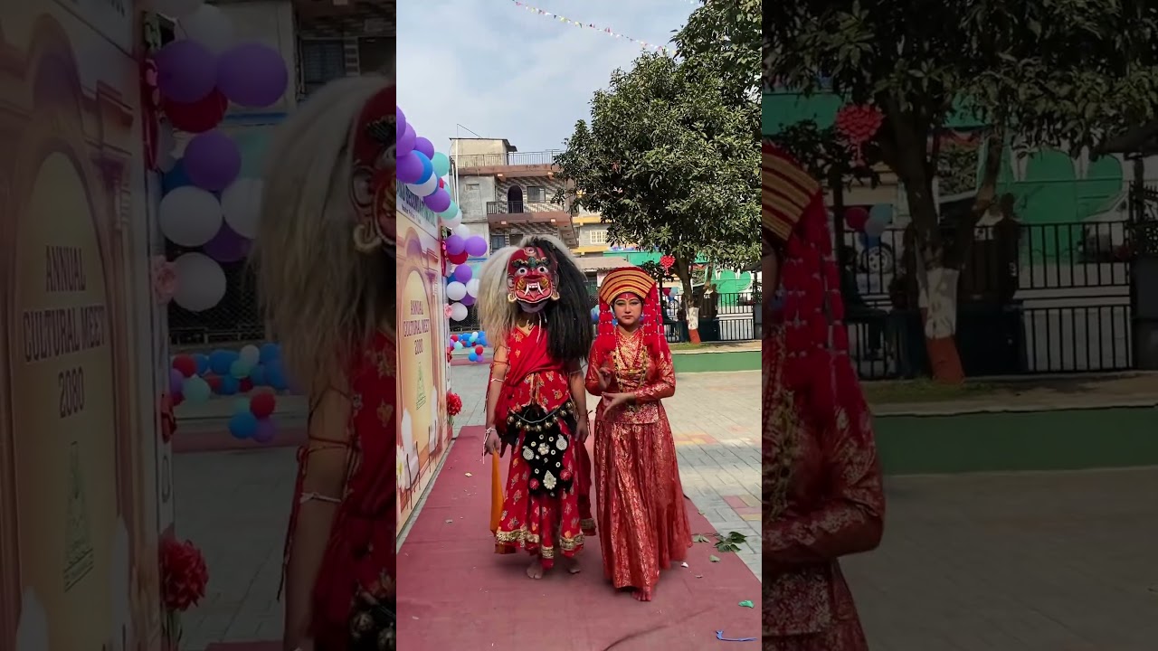 Lakhe & kumari #foryou #lakhedance #kumari #newari #cultural #viralvideo #trending #fyp #subscribe