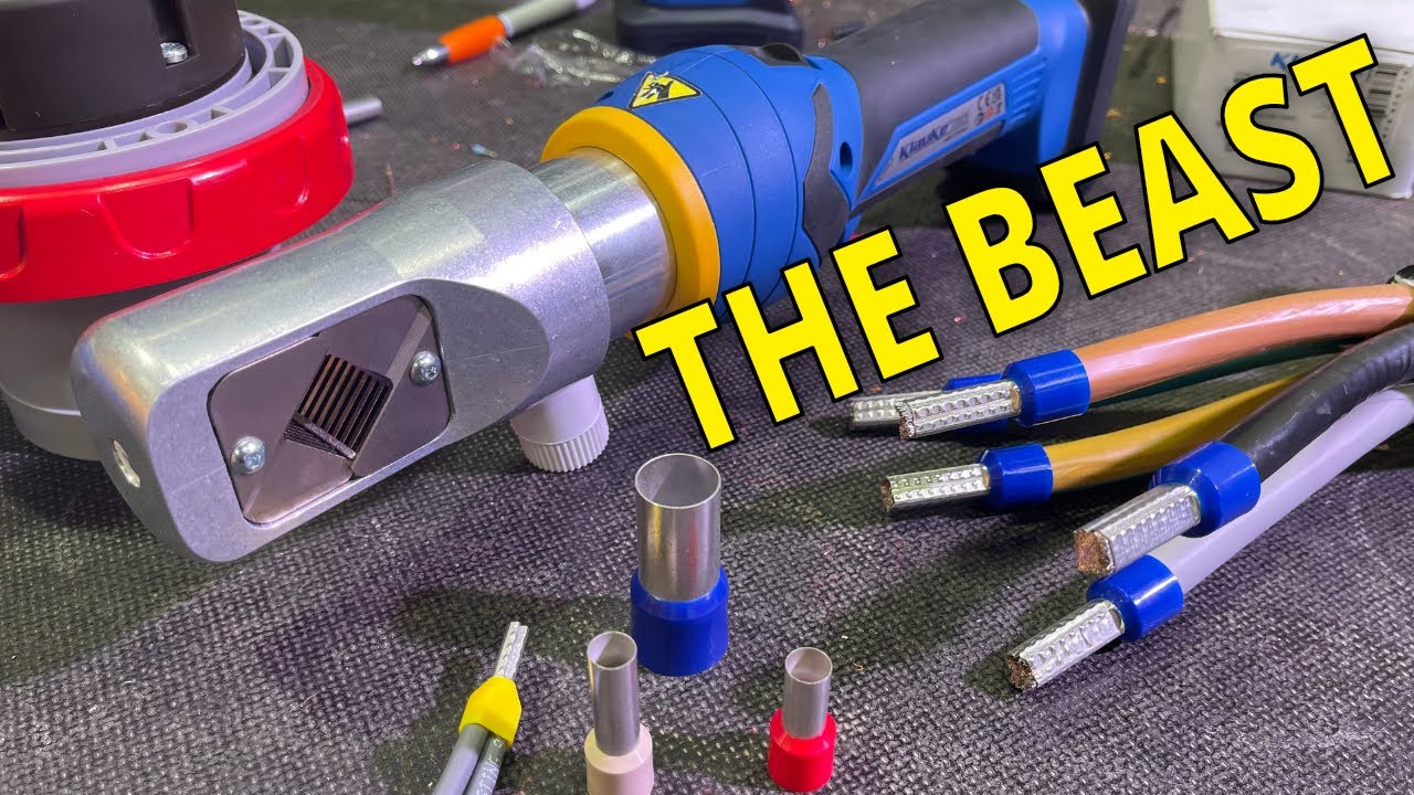 The Ultimate Ferrule Crimping Tool - Klauke EK WF 120 ML