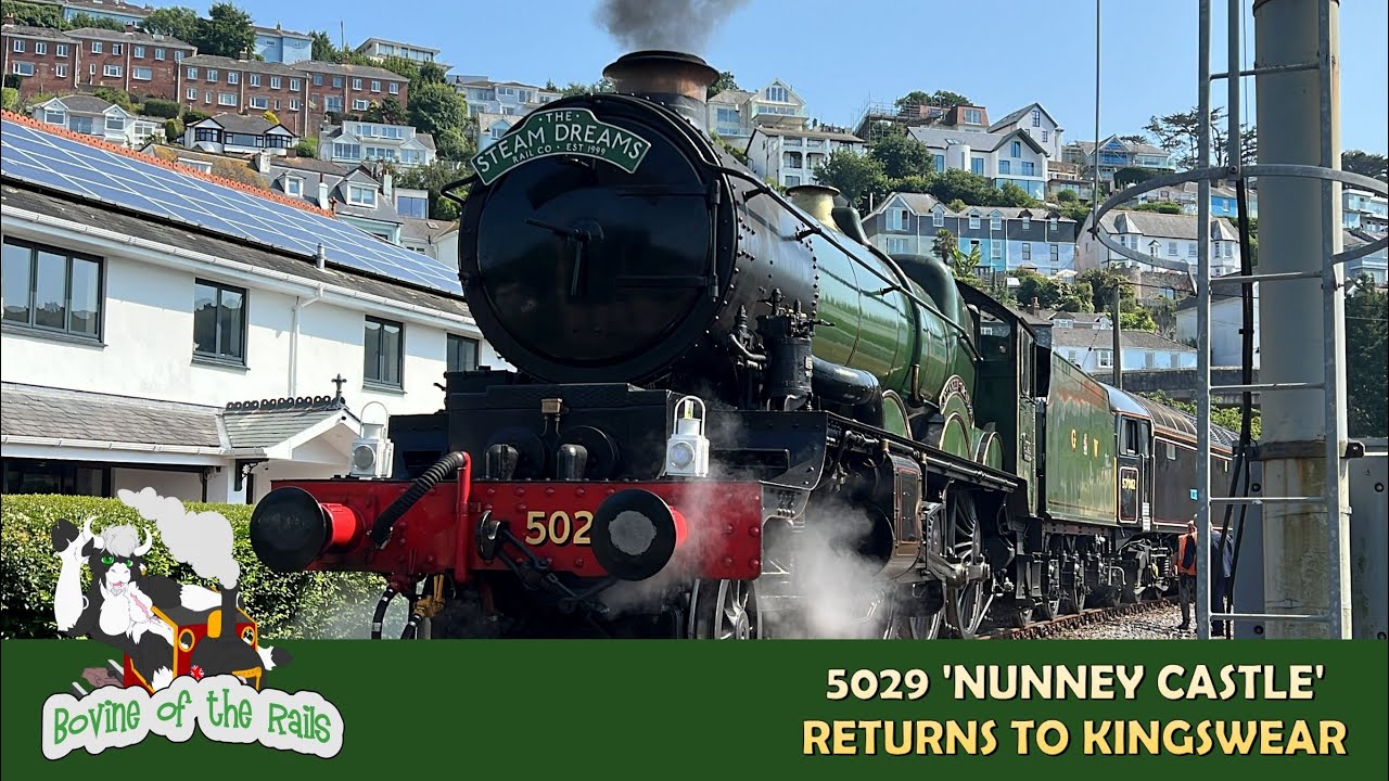 5029 ‘ Nunney Castle’ returns to Kingswear - 21st June 2025