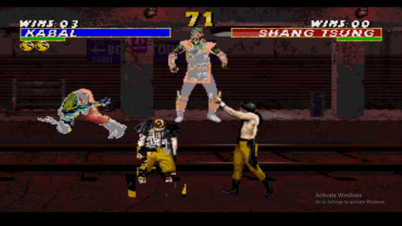 Ultimate Mortal Kombat 3 (Sega Genesis) - Kabal Animality Glitch