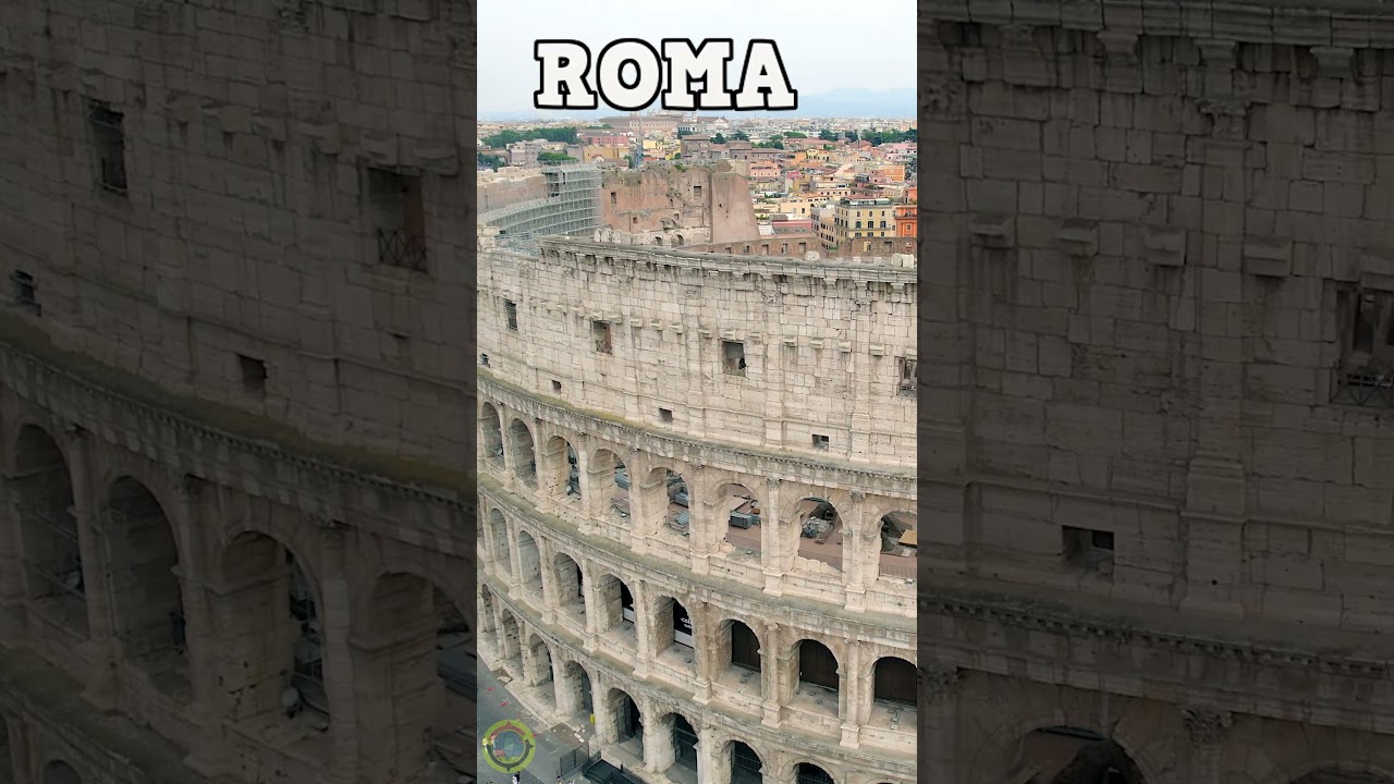 🌟ROMA ITALIA el ESPECTACULAR COLISEO ROMANO
