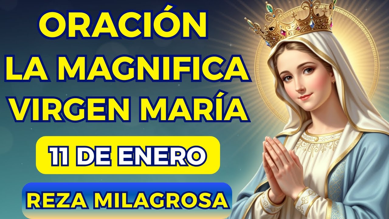 📿La oración del Magnificat trae tu milagro imposible hoy 🙏 Y abre tus caminos ahora 🙌 Reza hoy