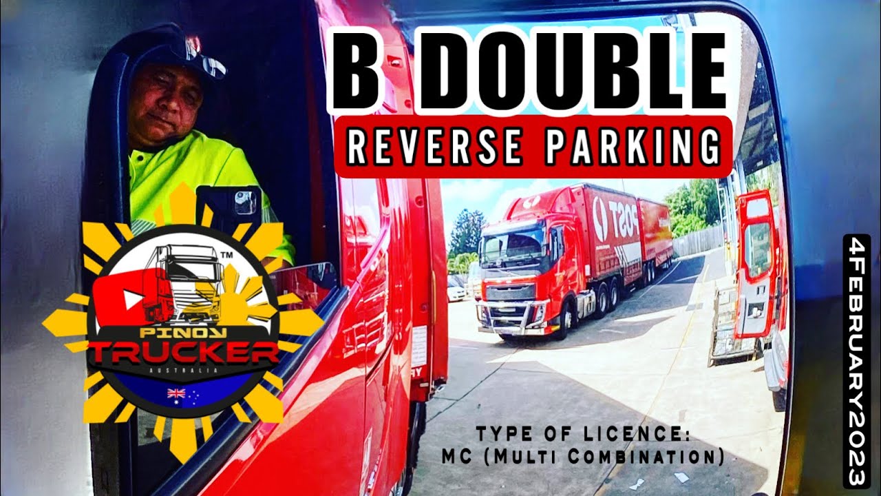 B DOUBLE REVERSE PARKING @pinoytruckeraustralia  @WARAYNONTRUCKER