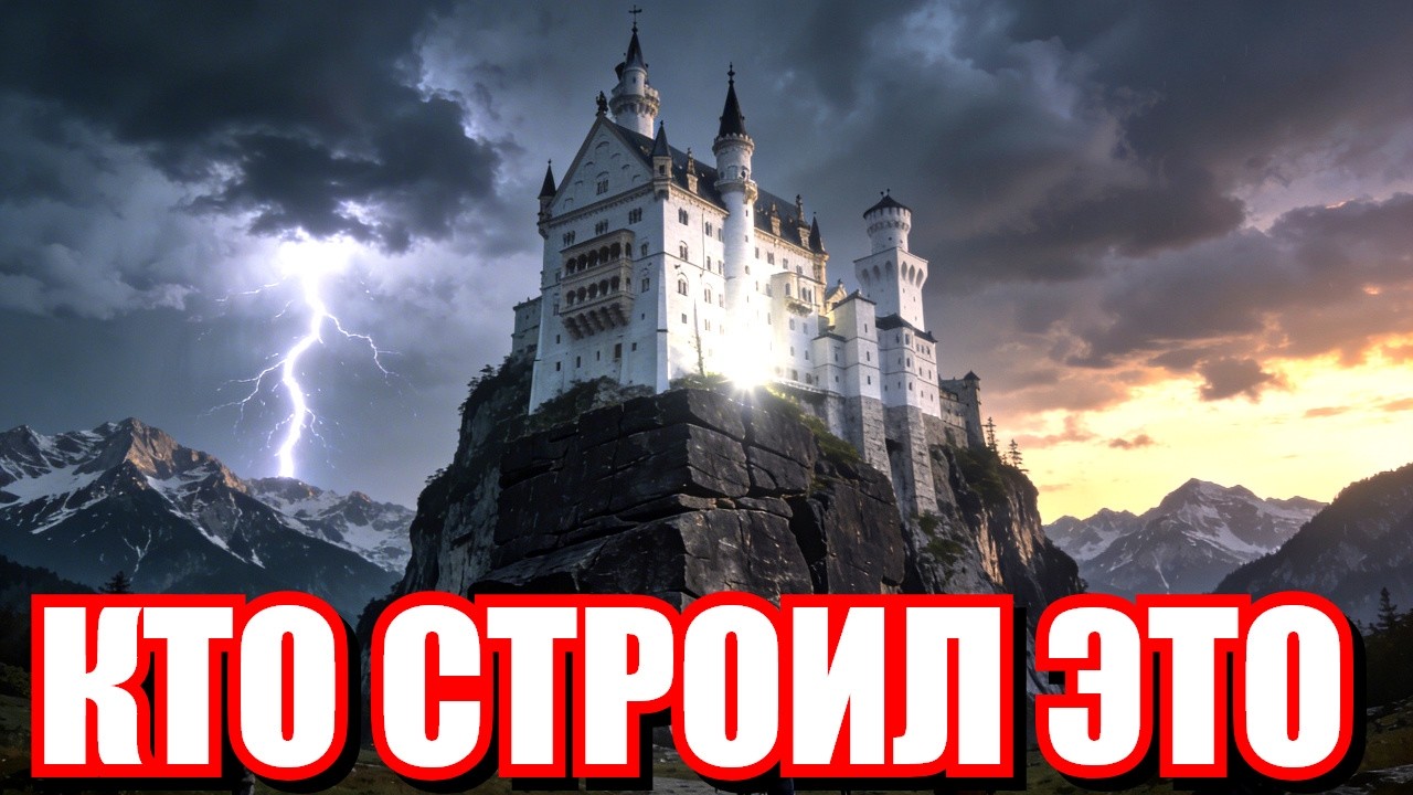 Замок Нойшванштайн: Дворец на отвесной скале. Безумие короля или найденный артефакт?