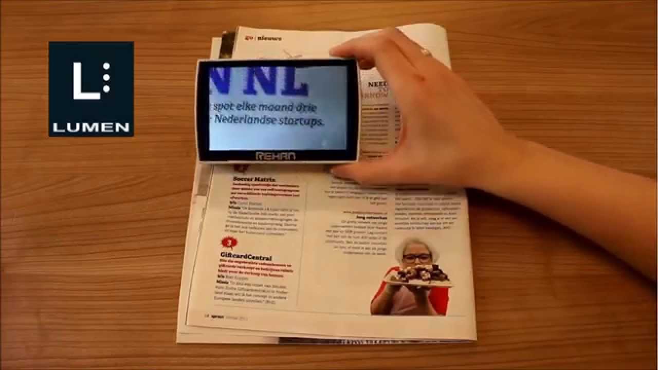 Lupa elektroniczna Looky HD Touch